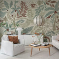 Midnight Tropics, Pastel Mural Wallpaper - room preview 03