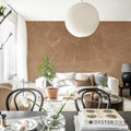 Subtle Figure, Rust Mural Wallpaper - room preview 03