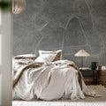 Subtle Figure, Black & White Mural Wallpaper - room preview 03