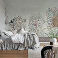 Happy Haven, Beige Mural Wallpaper - room preview 03