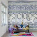 Merry go Around, Lilac Mural Wallpaper - room preview 03