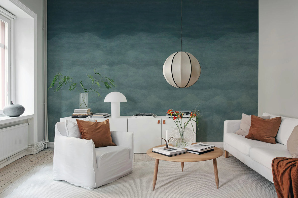 Sail Away, Dark Blue Mural Wallpaper - room preview 03