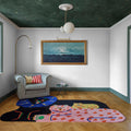 Sky Star, Dark Green Mural Wallpaper - room preview 03
