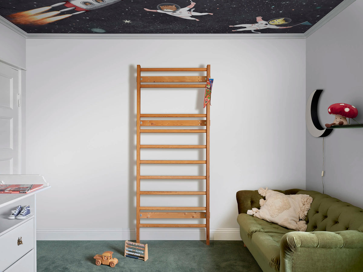 Space Cats, Midnight Mural Wallpaper - room preview 03