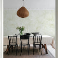 Bold Dahlia, Beige Mural Wallpaper - room preview 03