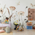 Delicate Meadow, Pastel Mural Wallpaper - room preview 03