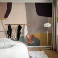 Abstract Art, Pastel Mural Wallpaper - room preview 03