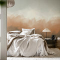 Color Fog, Rust Mural Wallpaper - room preview 03