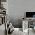 Gradient Flow, Black Mural Wallpaper - room preview 03