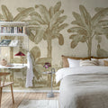 Timeless Tropics, Vintage Mural Wallpaper - room preview 03