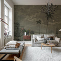 Palm Beach, Vintage Mural Wallpaper - room preview 03