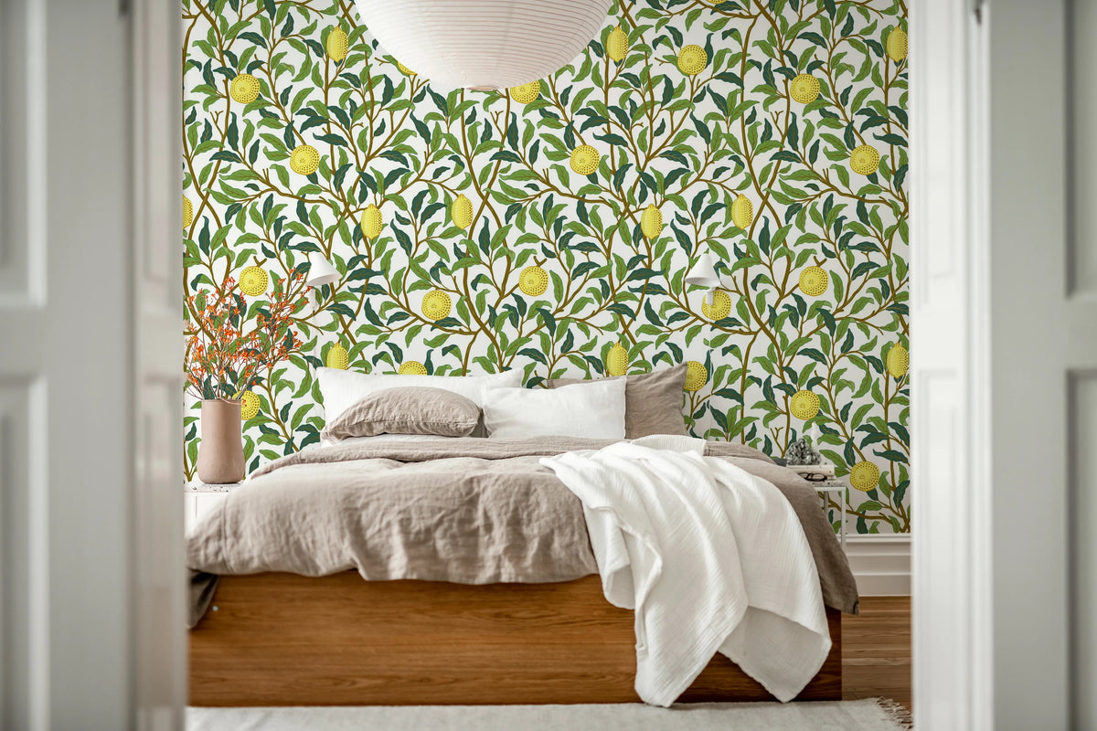 Lemon Garden, Day Mural Wallpaper - room preview 03