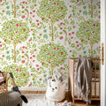 Bird Garden, Day Mural Wallpaper - room preview 03