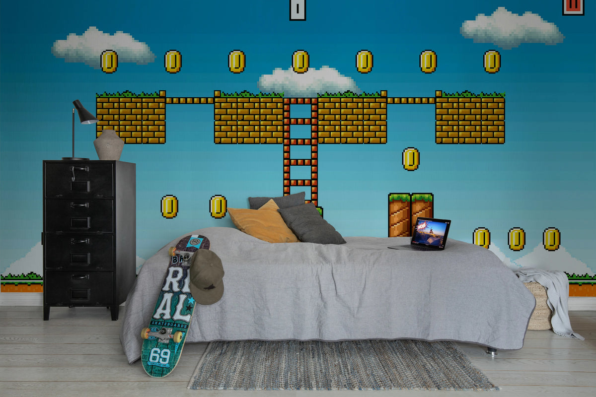 Bonus Level, Day Mural Wallpaper - room preview 03