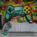 Player Two, Night Mural Wallpaper - room preview 03
