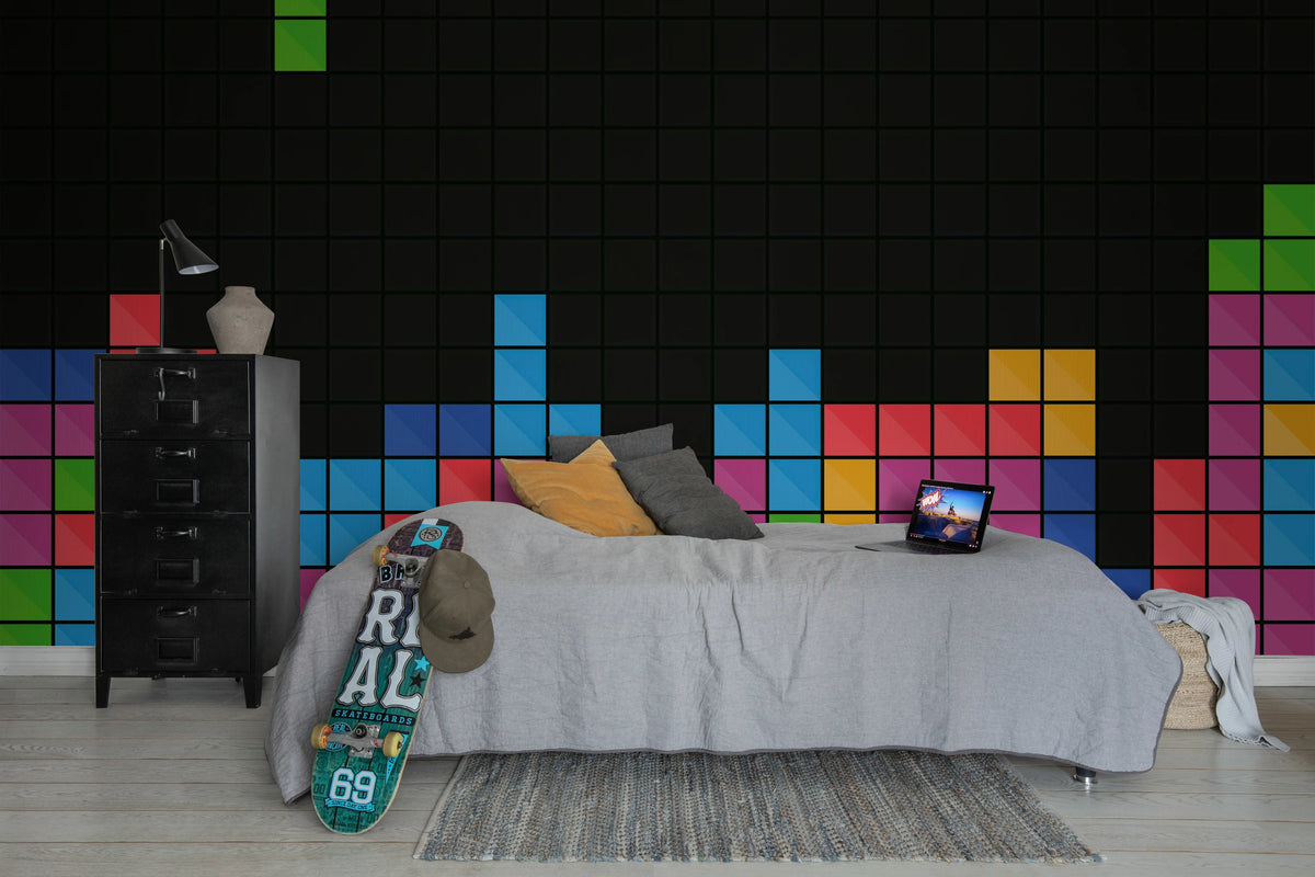 Puzzle Game, Multi Mural Wallpaper - room preview 03
