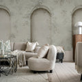 Daydream Arches, Gray Mural Wallpaper - room preview 03