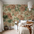 Eternal Blossoms, Pink Mural Wallpaper - room preview 03