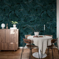 Atlantis Fish, Dark Mural Wallpaper - room preview 03