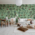 Eden Tree, Green Mural Wallpaper - room preview 03