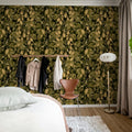 Hop Garden, Brown Mural Wallpaper - room preview 03