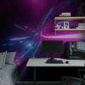 The Speed of Light, Midnight Mural Wallpaper - room preview 03