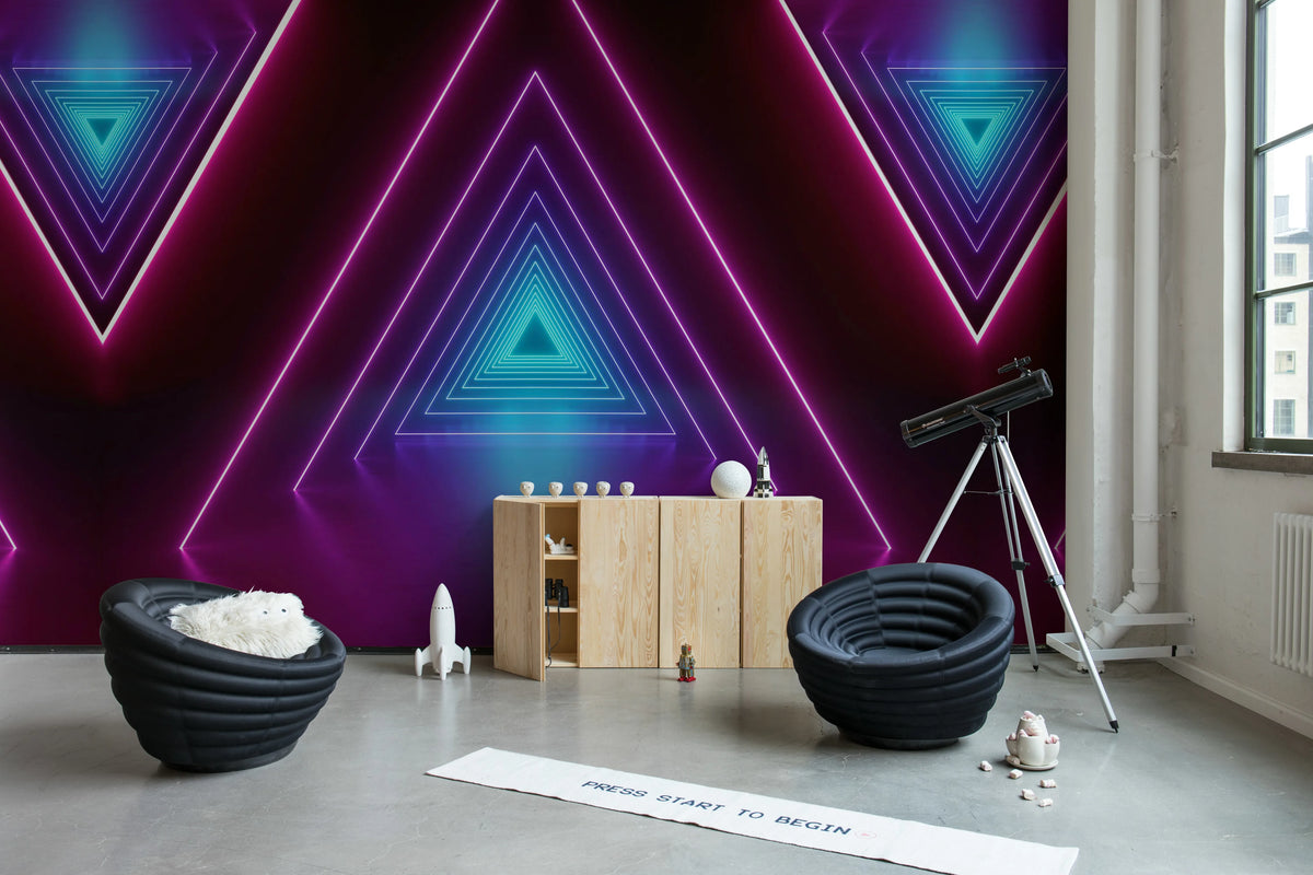 Gaming Sphere, Midnight Mural Wallpaper - room preview 03