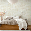 Marble Flow, Beige Mural Wallpaper - room preview 03