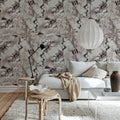 Stone Marble, Pink Mural Wallpaper - room preview 03