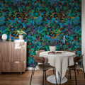 Flowerhaze, Retro Mural Wallpaper - room preview 03
