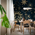 Astrology, Night Mural Wallpaper - room preview 03