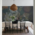 Glossy Flower, Summer Mural Wallpaper - room preview 03