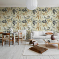Lily Garden, Honey Mural Wallpaper - room preview 03