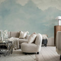 Sky of Clouds, Vintage Mural Wallpaper - room preview 03