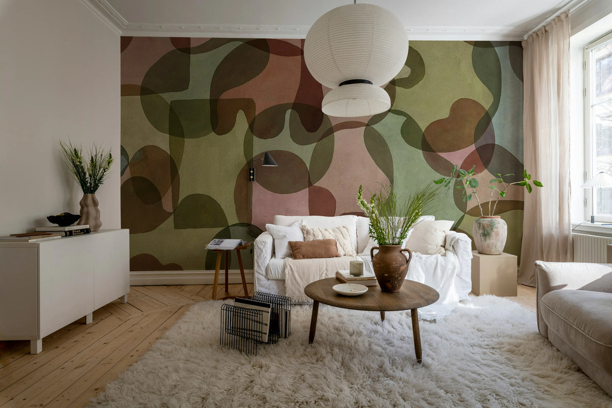 Overlap, Multi Mural Wallpaper - room preview 03