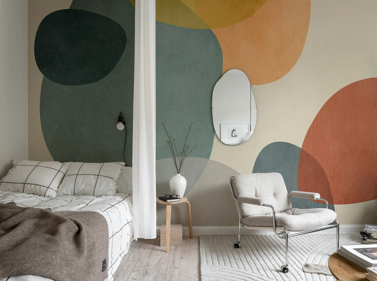 Art Petals, Multi Mural Wallpaper - room preview 03