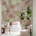 Sol Rosa, Pink Mural Wallpaper - room preview 03