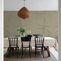 Silenzio, Light Beige Mural Wallpaper - room preview 03