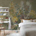 Lilians Bed, Purple Mural Wallpaper - room preview 03