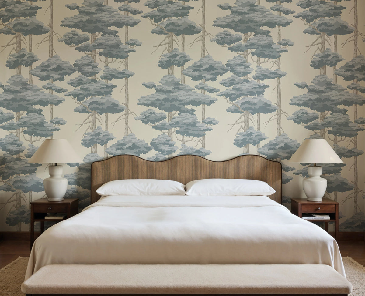 Highland Pines, Sky Mural Wallpaper - room preview 03