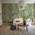 Droptree, Peach Mural Wallpaper - room preview 03