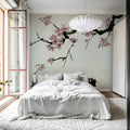 Blush of Spring, Pink Mural Wallpaper - room preview 03