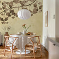Maidenhair Tree, Brown Mural Wallpaper - room preview 03