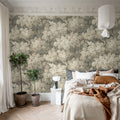 Vintage Foliage, Beige Mural Wallpaper - room preview 03