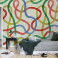Serpentine, Happy Mural Wallpaper - room preview 03