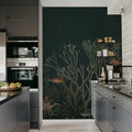Coral World, Night Mural Wallpaper - room preview 03