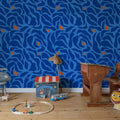 Twilight Garden, Dark Mural Wallpaper - room preview 03
