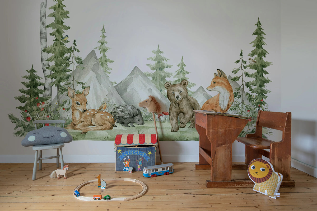 Enchanted Grove, Day Mural Wallpaper - room preview 03