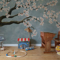 Calm Blossom, Pink Mural Wallpaper - room preview 03