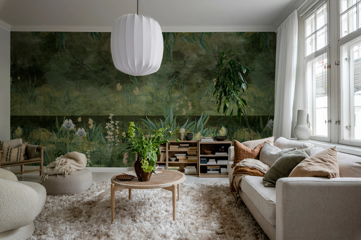 Tropical Treasures, Night Mural Wallpaper - room preview 03